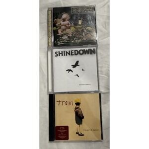 Lot Of 3 CDs Train,‎ Shinedown, 3 Doors Down  Rock, Alternative, Hard Rock